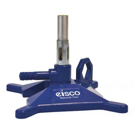 Eisco Scientific No Tip Bunsen Burner, Micro, Natural Fuel CH0994NG