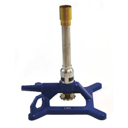 Eisco Scientific No Tip Bunsen Burner, Tirrill, LP Fuel CH0995LP
