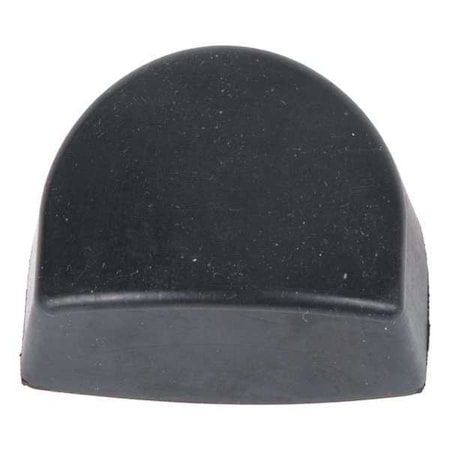 Keysco Tools Rubber Heel Dolly, 3"Lx2-1/2"Wx1-1/2"H 55116