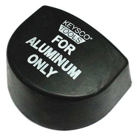 Keysco Tools Dolly, Rubber Heel, 3"L x 2-1/2"W 55116AL