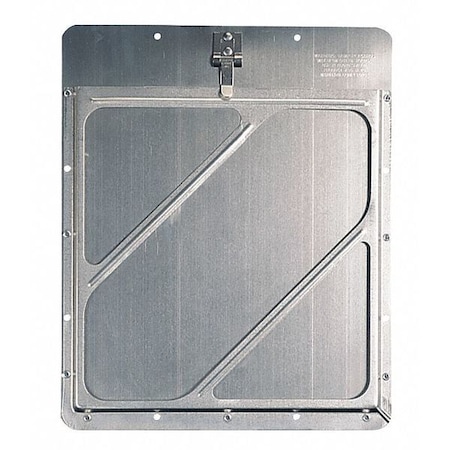 Jj Keller Vehicle Placard Holder, Aluminum, 11 7/8 in W x 13 3/4 in H 582