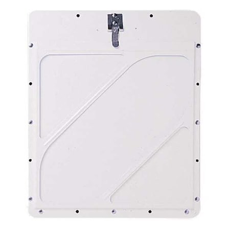 Jj Keller Vehicle Placard Holder, Aluminum, 11 7/8 in W x 13 3/4 in H 83