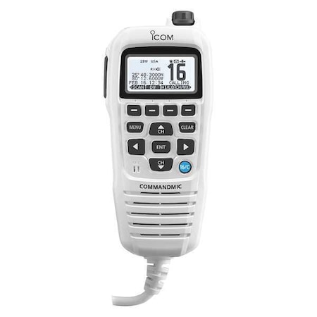 Icom Command Microphone, 3-1/2" H, 8" W HM195GW 62 EXP