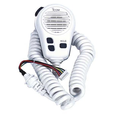 Icom Microphone, 2" H, 3-1/8" W HM196SW