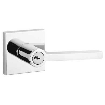 Baldwin Lever Lockset, Square/Contemporary Rose EN.SQU.CSR.260