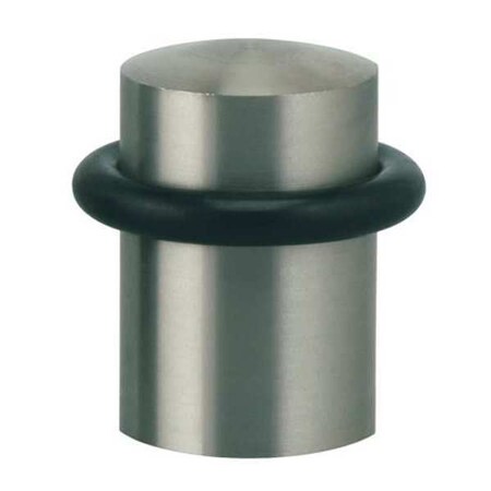 Omnia Door Stop, Steel, Silver, 1-3/16"H x 7/8"W 7001.26D