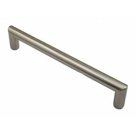 RUSTICWARE Pull Handle, 1-7/16" Proj., Zinc, Satin Nickel, Threaded Holes 942SN