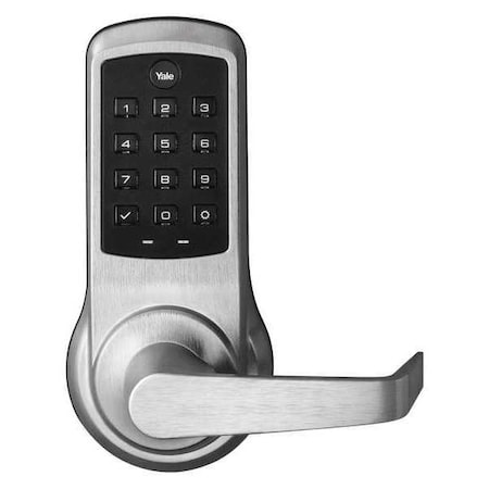 Assa Abloy Accentra Electronic Keyless Lock, Push Button AU-NTB632-NR-626