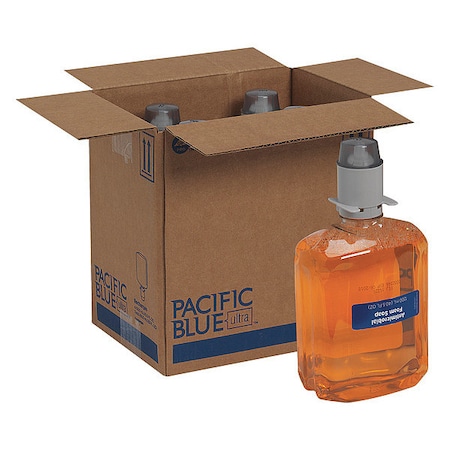 Georgia-Pacific Hand Soap, Pacific Blue Ultra Series , 1,200 mL, Foam, Citrus, Antimicrobial, 4 PK 43819