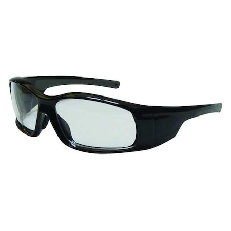 Condor Briggs, Safety Glasses, Anti-Fog, Clear Lens, Black Frame, Full-Frame 52WR01