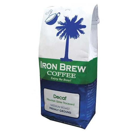 Iron Brew Coffee, 0.12 oz. Net Weight, Ground B-12DCF