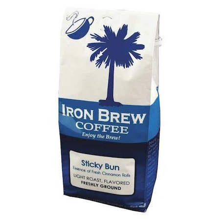 Iron Brew Coffee, 0.12 oz. Net Weight, Ground B-12SB