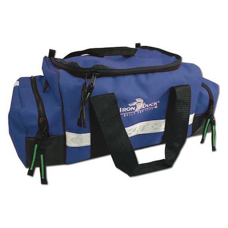 Iron Duck Trauma Bag, Nylon, 19 in L, 12 1/2 in W, Blue 32499A-NB