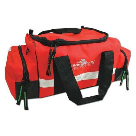 Iron Duck Trauma Bag, Nylon, 19 in L, 12 1/2 in W, Orange 32499A-OR