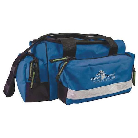 Iron Duck Trauma Bag, Nylon, 19 in L, 14 1/2 in W, Blue 32499AT-NB
