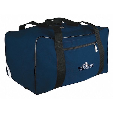 Iron Duck Gear Bag, Nylon, 23 in L, 16 in W, Blue 33031-NB