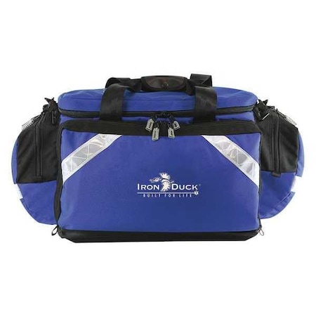 Iron Duck Trauma Bag, Nylon, 23 in L, 17 in W, Blue 32325-RB