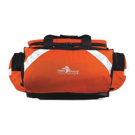 Iron Duck Trauma Bag, Nylon, 23 in L, 17 in W, Orange 32325-OR