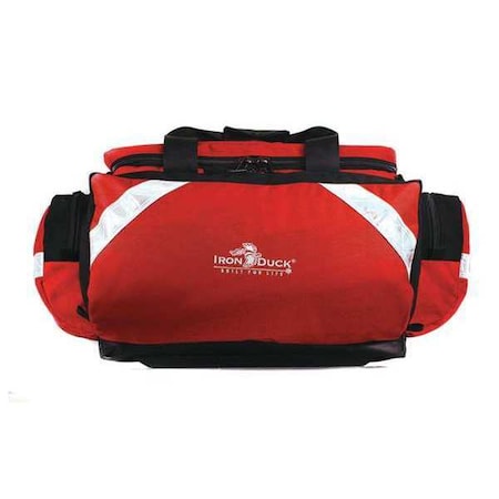 Iron Duck Trauma Bag, Nylon, 23 in L, 17 in W, Red 32325-RD