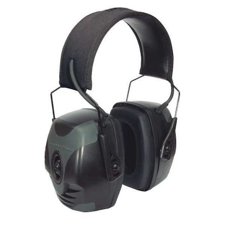 Honeywell Howard Leight Impact Pro Over-the-Head Ear Muffs, 30 dB NRR, Active Noise-Suppressing, General Purpose R-01902