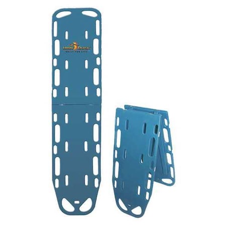 Iron Duck Folding Spineboard, Blue, Speed Clip 35940-P-BL