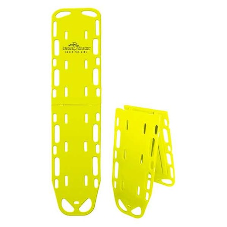 Iron Duck Folding Spineboard, Yellow, Speed Clip 35940-P-YL