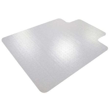 Floortex Chair Mat, Rectangular, Clear, 48"x48" FR1112123ER