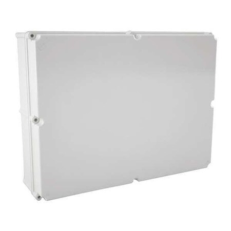 Hubbell Stahlin Fiberglass Enclosure, 4X, Hinged HW-S28218HWW