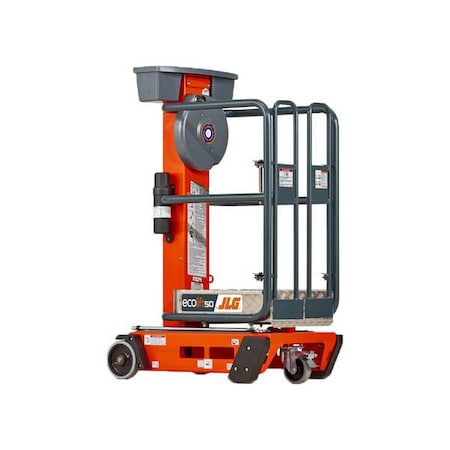 Jlg Personnel Lift, 24 in W, 28 in D, 330 lb Load Capacity EcoLift50