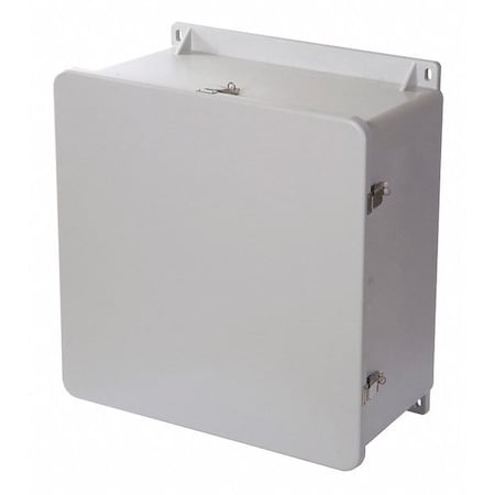 Wiegmann Padlockable Hasp Electrical Enclosures, 23.88 in H, 11.33 in D, 24 in W, 1, 12, 3R, 4X, 6P HW-J242410CHQR