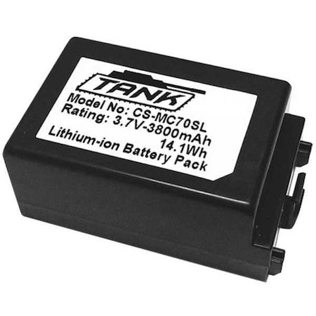 Banshee Battery Pack, Fits Symbol, Battery 3800mAh CS-MC70SL
