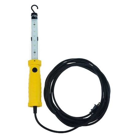 Bayco Hand Lamp, LED, 120VAC, 25 ft. Cord, Yellow SL-2135
