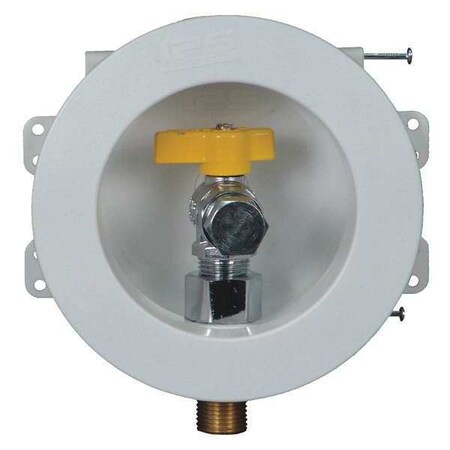 Water-Tite Gas Outlet Box Mini Round 1/2" 88106