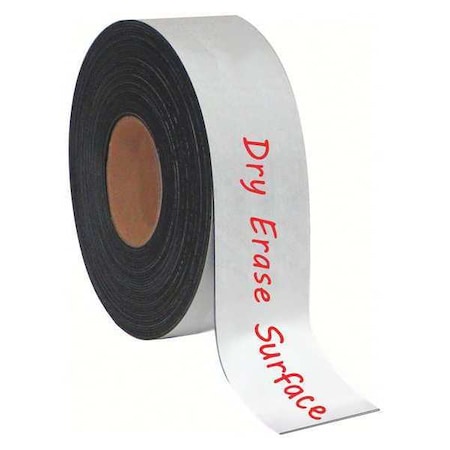 Mastervision Magnetic Strip Roll, 2" H, 50 ft. L FM2118