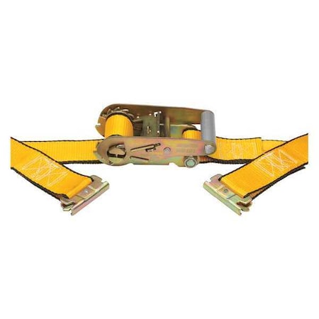 Kinedyne Logistic Ratchet Strap, Gold, 16 ft. L 531611GRA