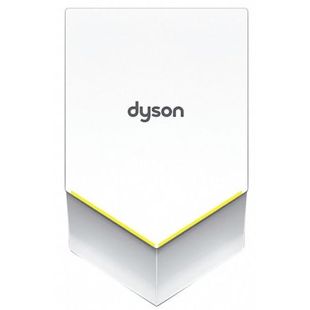 Dyson Automatic Hand Dryer, 12 sec Dry, 79, 200 to 240V, White, Antimicrobial HU02
