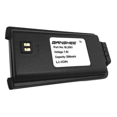 Banshee Battery Pack, Fits Hytera, 7.5V QHB2001L