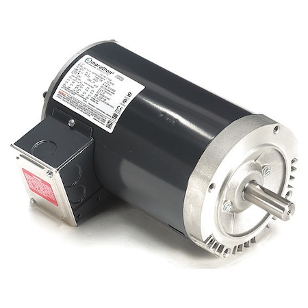 Leeson Three-Phase General Purpose Motor, 3 HP, 145TC Frame, 230/460V AC Voltage, 3510 rpm Nameplate RPM 145TTDR16319