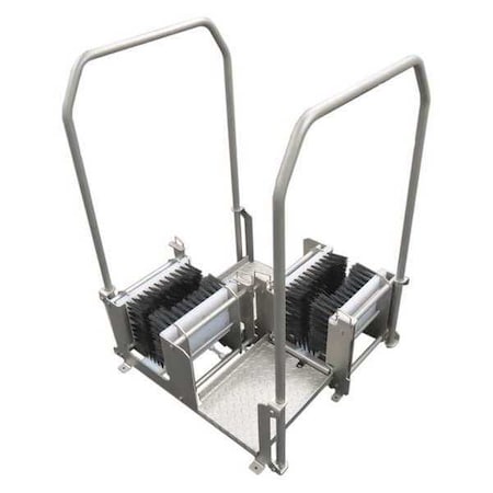 Best Sanitizers WetBootScrubber, SS, 43inH, 30inL, 30inW BSX200-W