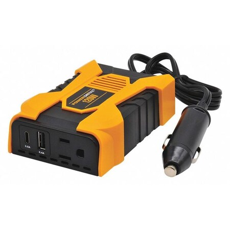 Powerdrive Inverter, Modified Sine Wave, 240W Peak, 120 W Continuous, 3 Outlets PD120