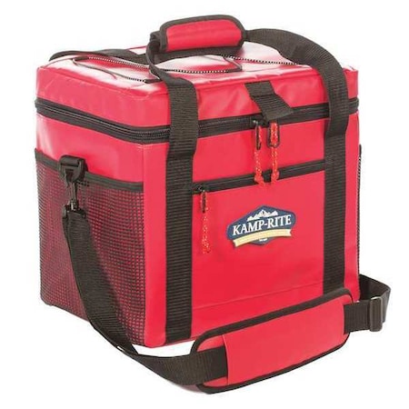 Kamp-Rite Tent Cot Cooler Bag, 24 Cans, 13"H x 14"L x 11"W SC024