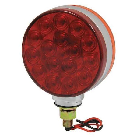 Roadpro Warning Light, LED, Amber/Red, 2" L RP2366