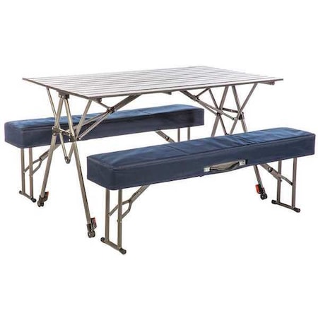 Kamp-Rite Tent Cot Kwik Set Table, 47"Lx27"Wx27-1/2"H, 42 lb. KSTB224