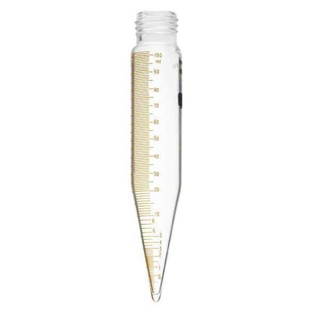 L-K Industries Centrifuge Tube, 100mL Cap., 8" L, PK6 S10CWTHDFV15