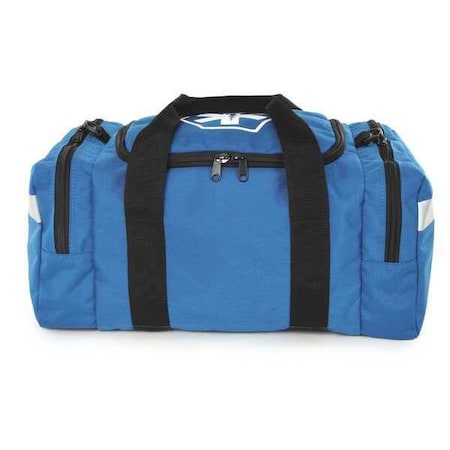R&B Fabrications First Responder Bag, Cordura Nylon, 11 in L, 18 in W, Blue RB-828-RB