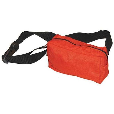 R&B Fabrications Fanny Pack, Cordura Nylon, 4 in L, 7 in W, Orange RB-501-OR