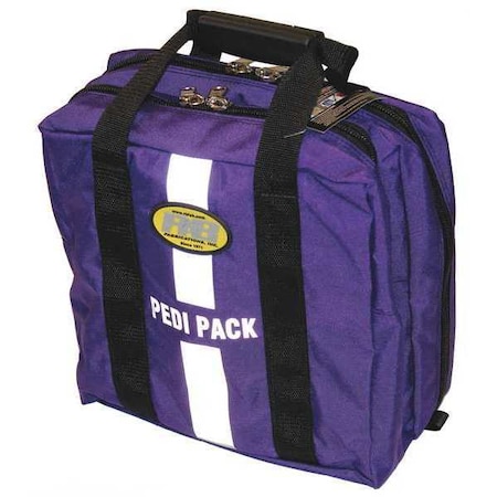 R&B Fabrications Bag, Cordura Nylon, 13 in L, 6 1/2 in W, Purple RB-829-P
