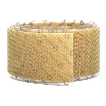 Velcro Brand Hook and Loop Roll, Acrylic Adhesive, 75 ft., 2.00" W, Beige 191241