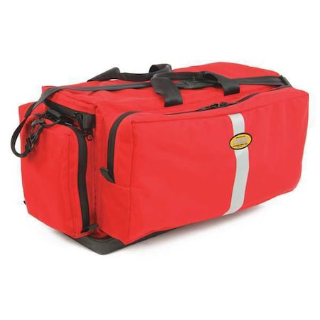 R&B Fabrications Trauma/Oxygen Bag, Red, 27" L RB-A600X-RD-D