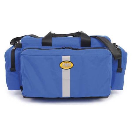 R&B Fabrications Trauma Bag, Cordura Nylon, 22 in L, 14 in W, Blue RB-A300X-RB-A